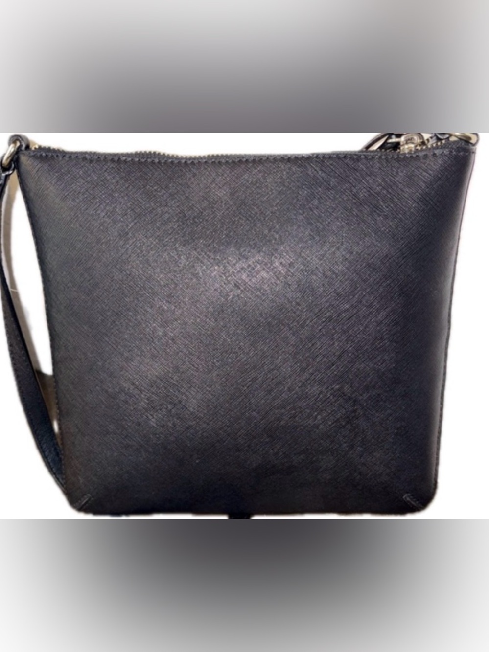 NWOT Kate Spade Black Saffiano Leather Crossbody- Gold Hardware - Picture 2 of 6